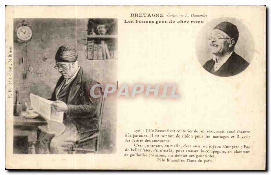 Bretagne- Les bonnes gens de chez nous -CPA