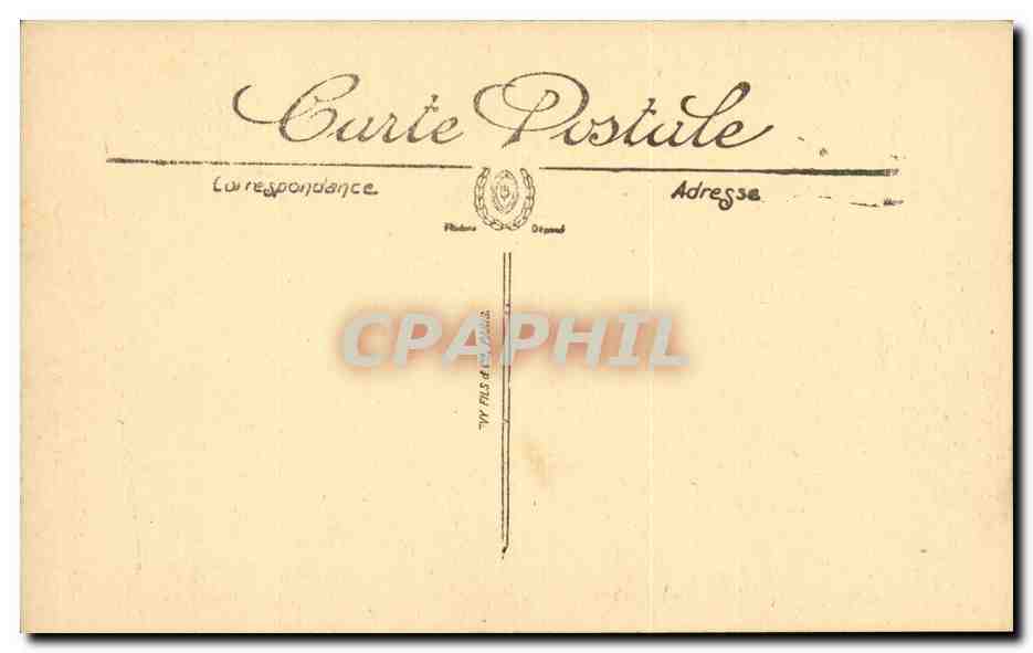 Bretagne- Moeurs et Typeas Bretons- Le Nouveau Mairie de Comfort-CPA — Verso