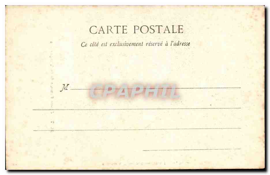 Bretagne-Jeune Femme de St- Thegonnec -CPA — Rückseite