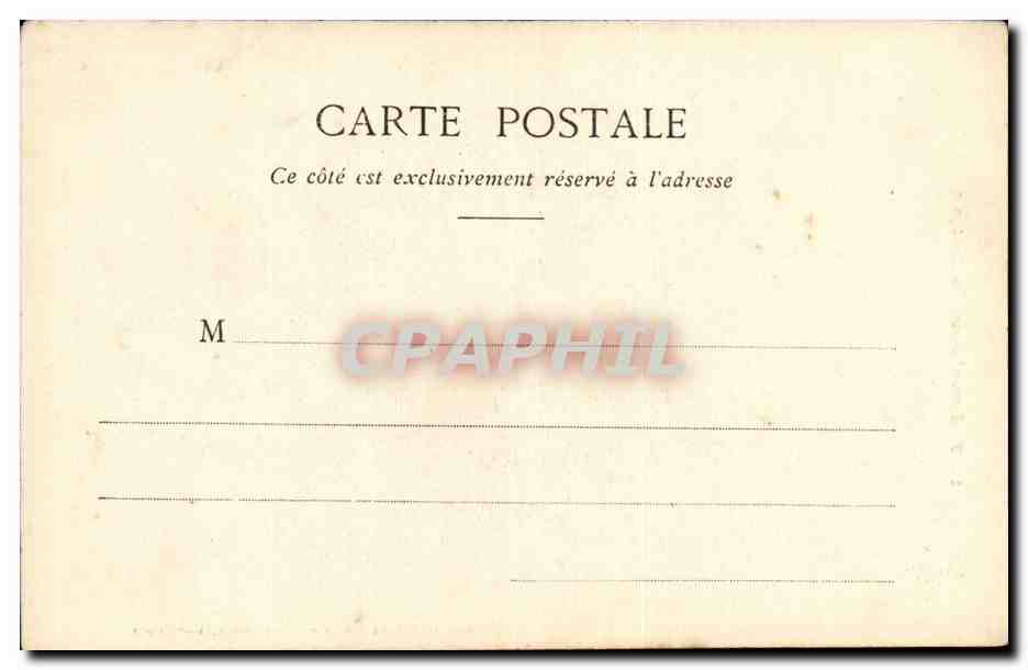 Bretagne-Jeune Homme de Huelgoat -CPA — Rückseite