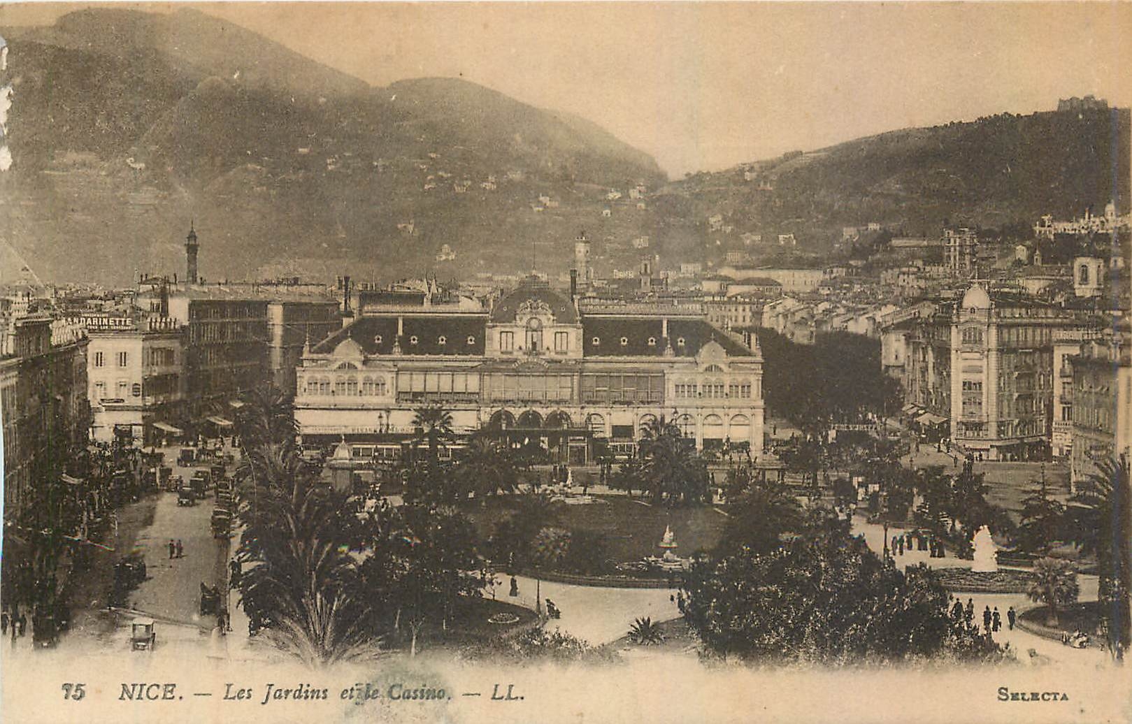 CPA Nice Les Jardins et le Casino 
