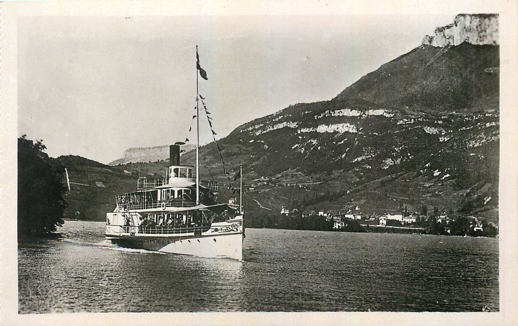 CPA Lac d'Annecy Le Bateau France 