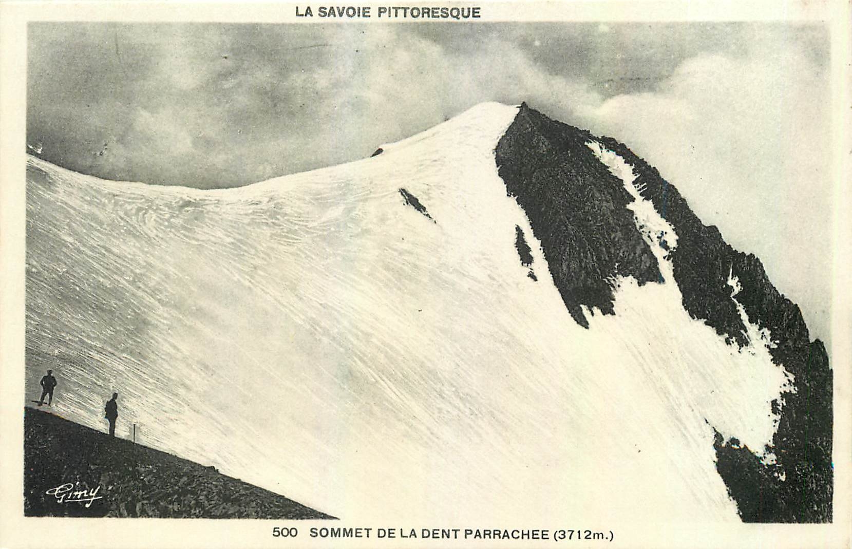 Sommet de la Dent Parrachée (3712m) — La Savoie pittoresque — Éditeur Girmy, n°500