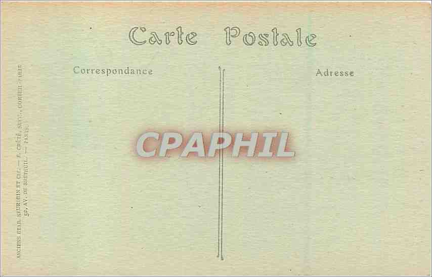CPA Nice Le Palais de la Jetee Promenade  — Rückseite