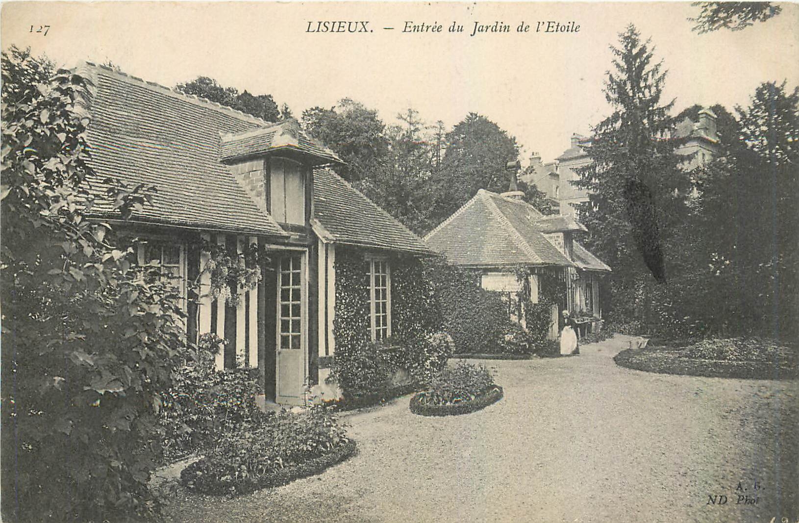 Lisieux — Entrée du Jardin de l'Étoile — A.G. Phot.