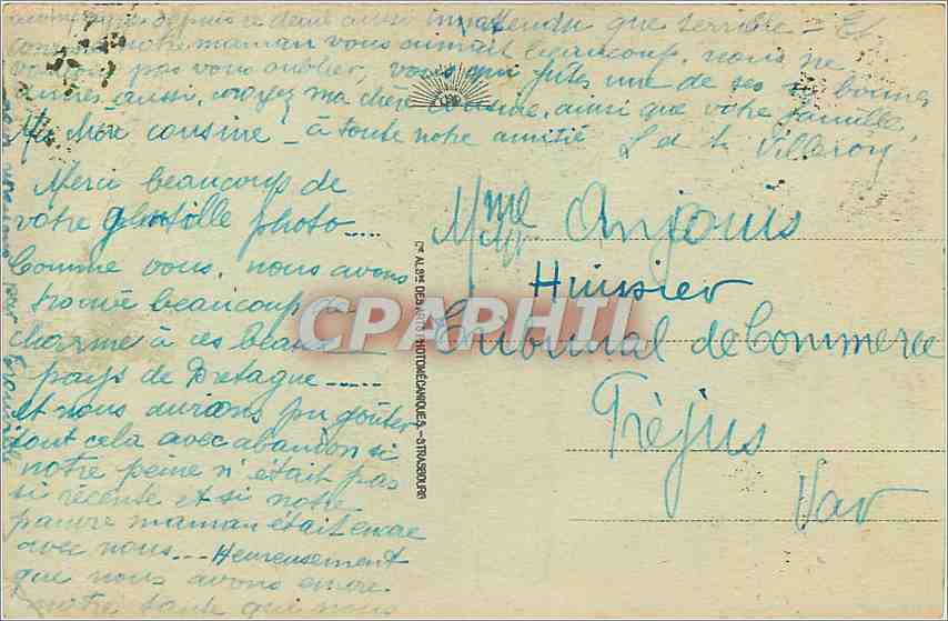 Trouville - Groupe de Villas près de la Jetée promenade — éditeur CD, n° 64 — Back