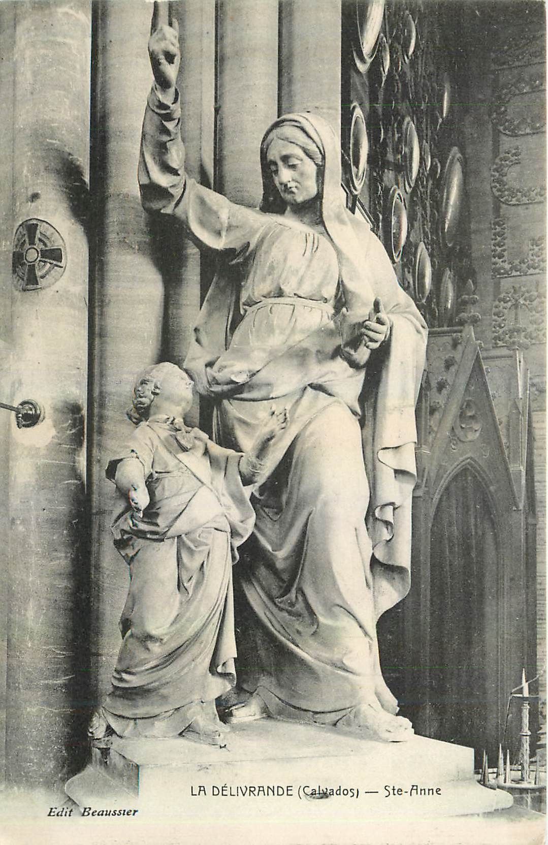 CPA La Delivrande Calvados Ste Anne 