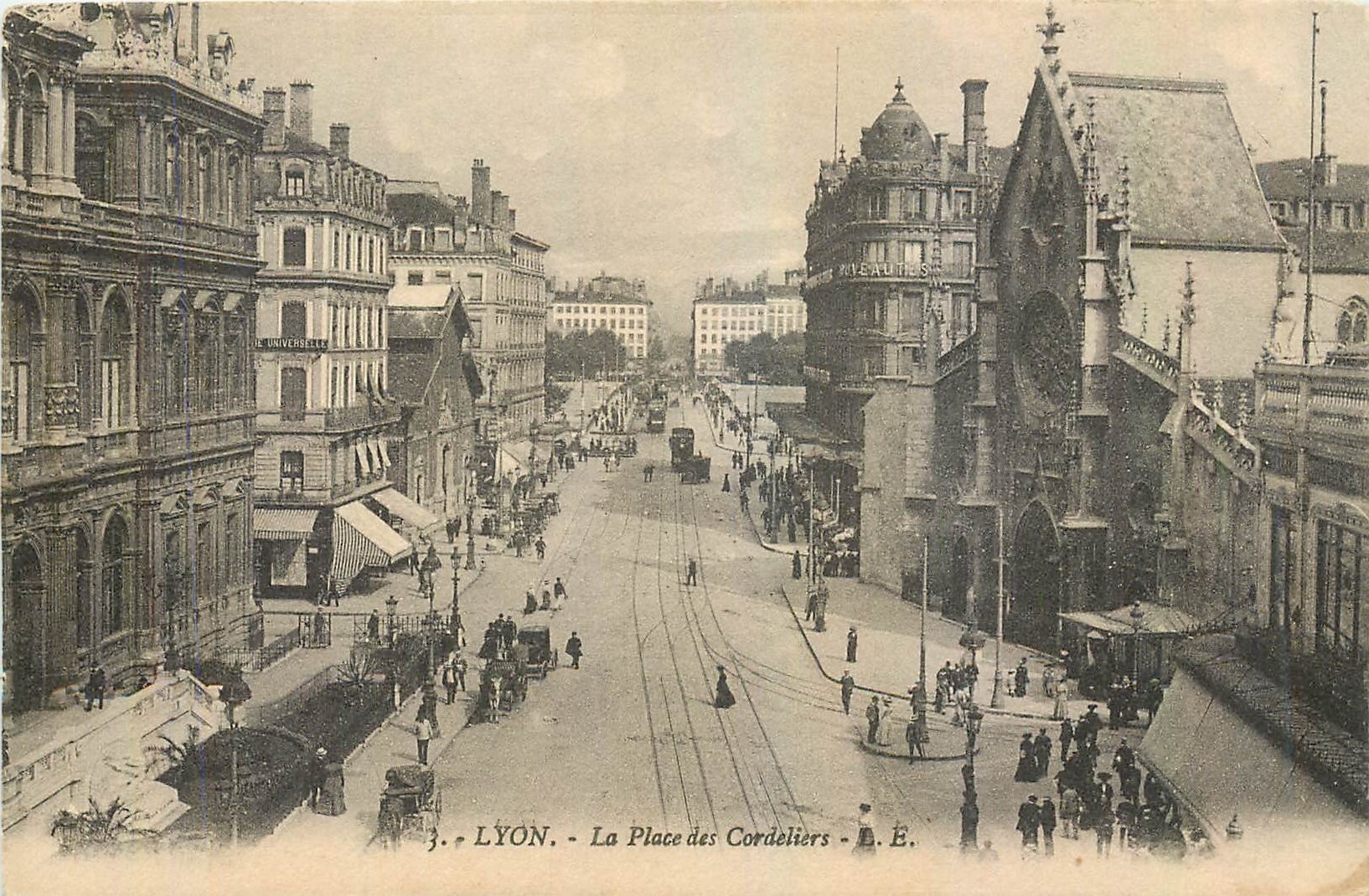 CPA Lyon La Place des Cordeliers 