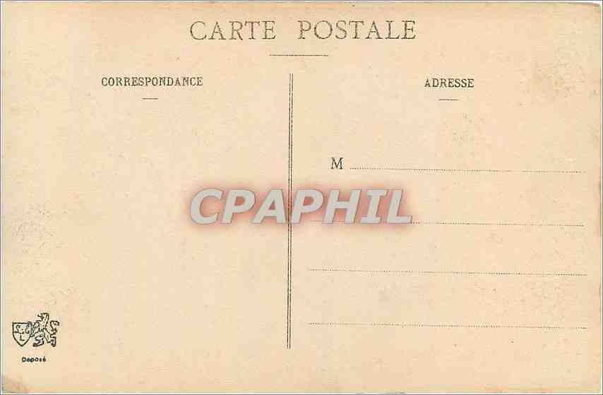 CPA Lyon La Place des Cordeliers  — Rückseite
