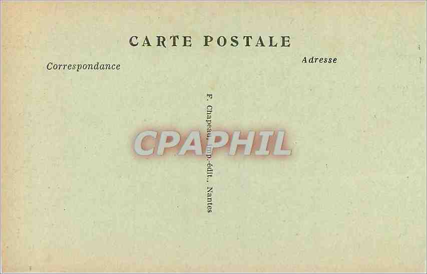 CPA Nantes La Cathedrale La premiere pierre fut posee par Jean V duc de Bretagne  — Verso