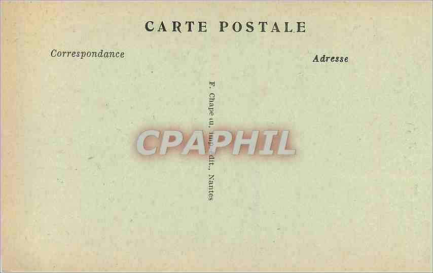 CPA Nantes Jardin des Plantes Les Mouflons par Ch Valton  — Verso