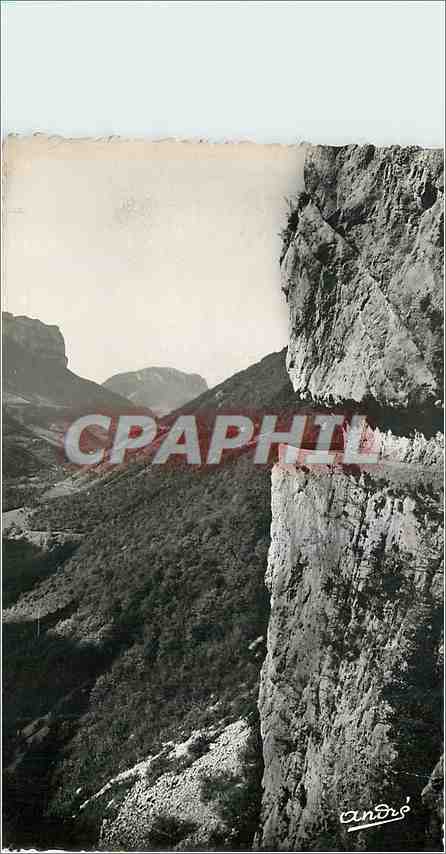 CPA Le Vercors Route des Grands Gollets Un a pic 