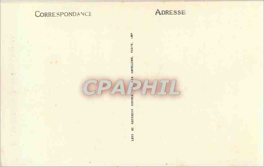 CPA Le Puy Le Rocher d'Aiguilhe  — Verso