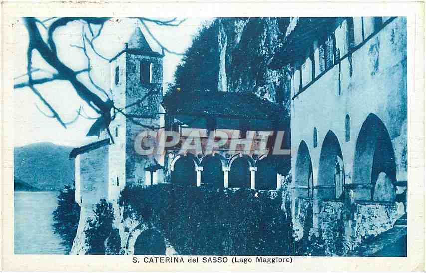 CPA S Caterina del Sasso Lago Maggiore 