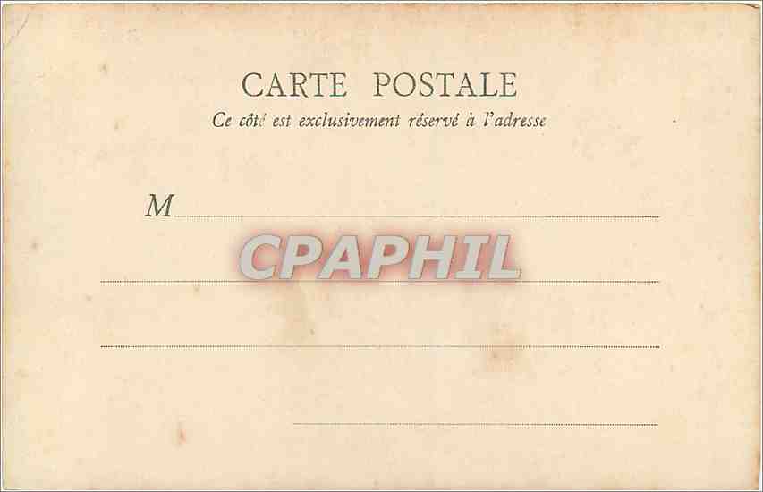 CPA Reims Le Grand Theatre  — Verso