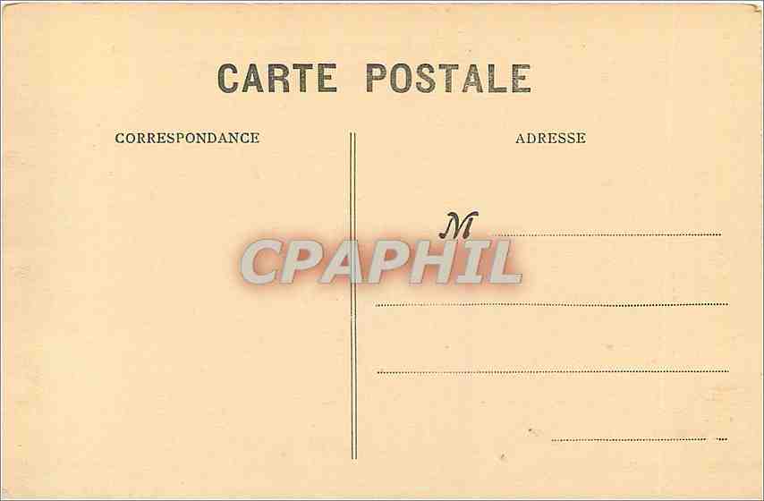 Reims dans les Ruines après la Retraite des Allemands — Place des Marchés — Emplacement des Maisons historiques — Thulllier, éditeur, Knorray — Achterkant