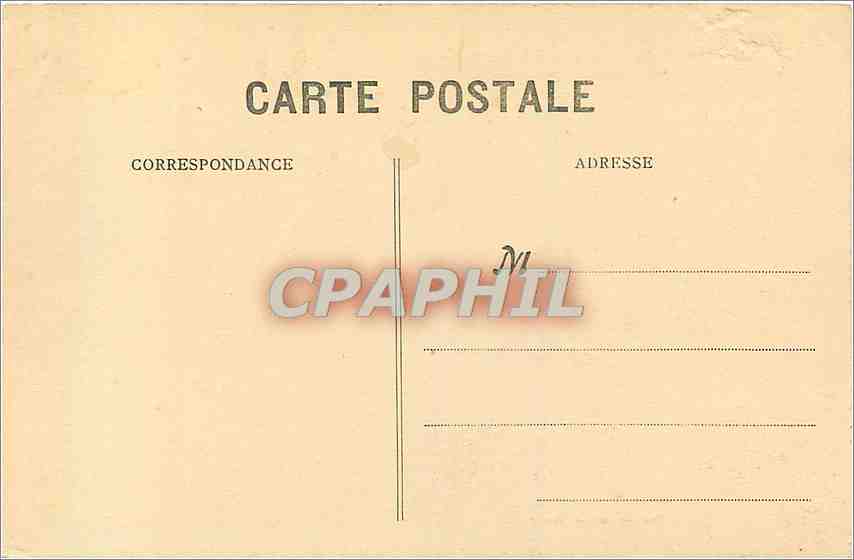 CPA Reims dans les Ruines apres le Retraite des Allemands  — Verso
