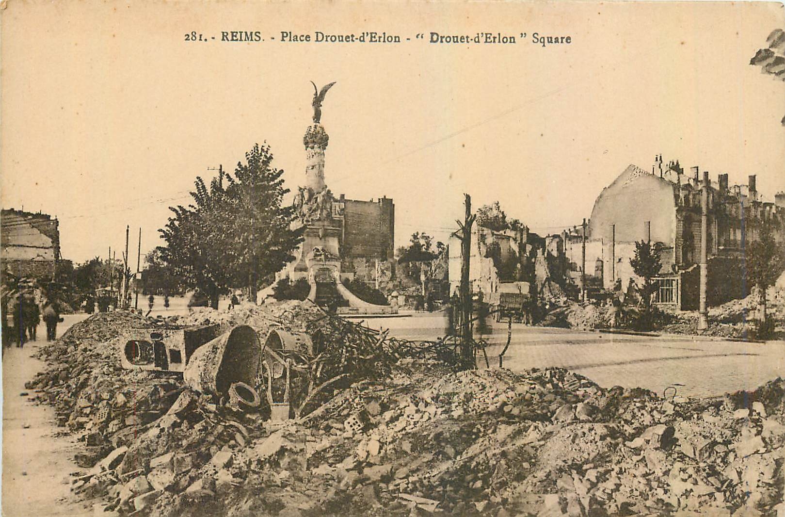CPA Reims Place Drouet d'Erlon 