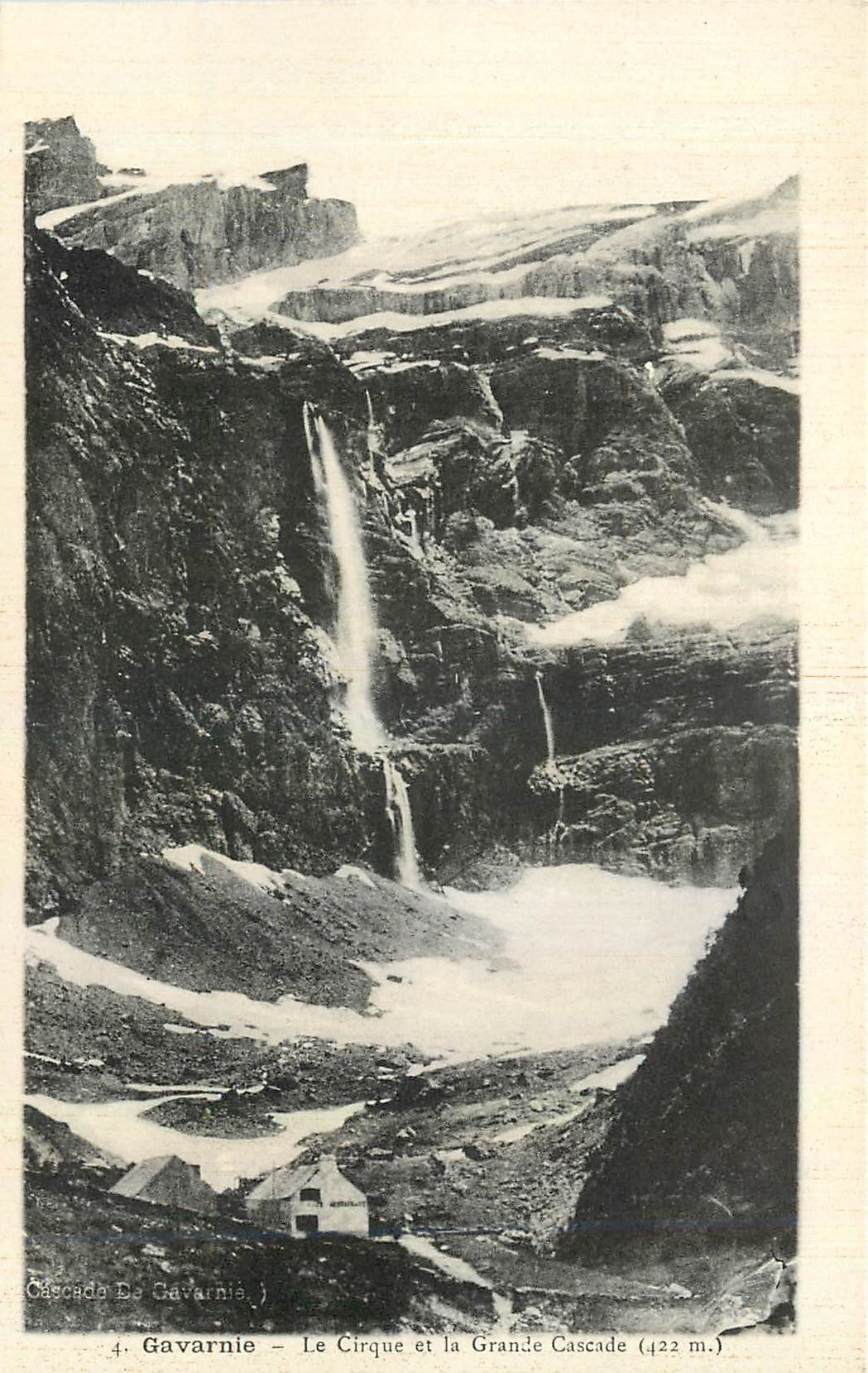 CPA Gavarnie Le Cirque et la Grande Cascade 