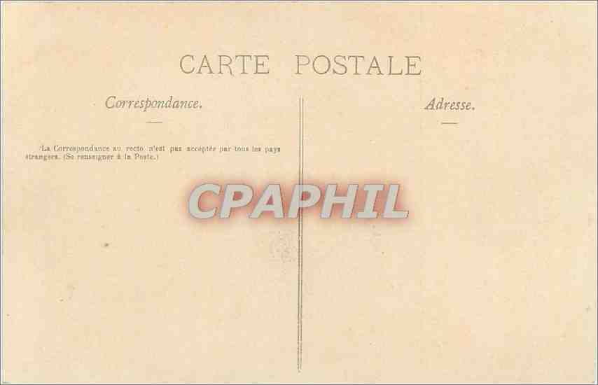 CPA Angers Place du Ralliement Tramway Oxygene Cusenier — Rückseite