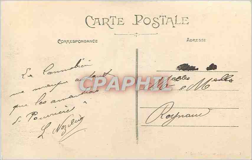 CPA Lyon Basilique de ND de Fourviere Vue d'ensemble  — Verso
