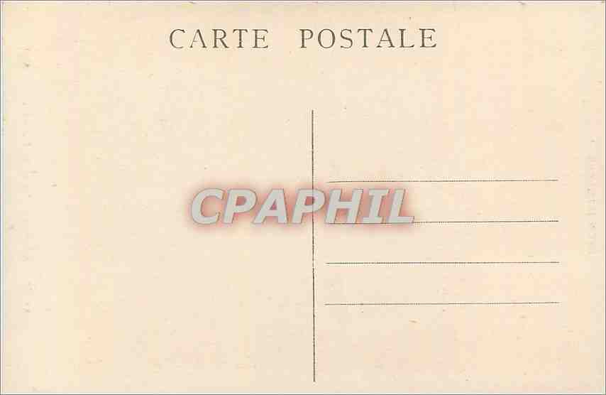 CPA Lyon Place Bellecour et Coteau de Fourviere  — Verso
