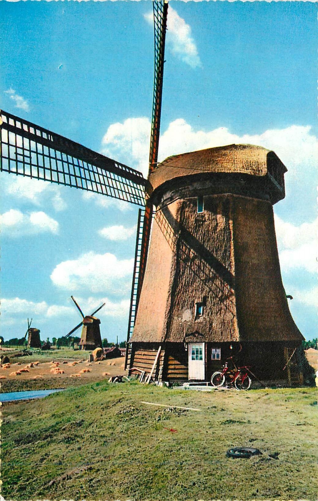 CPM Noord hollandse watermolen Moulin a vent