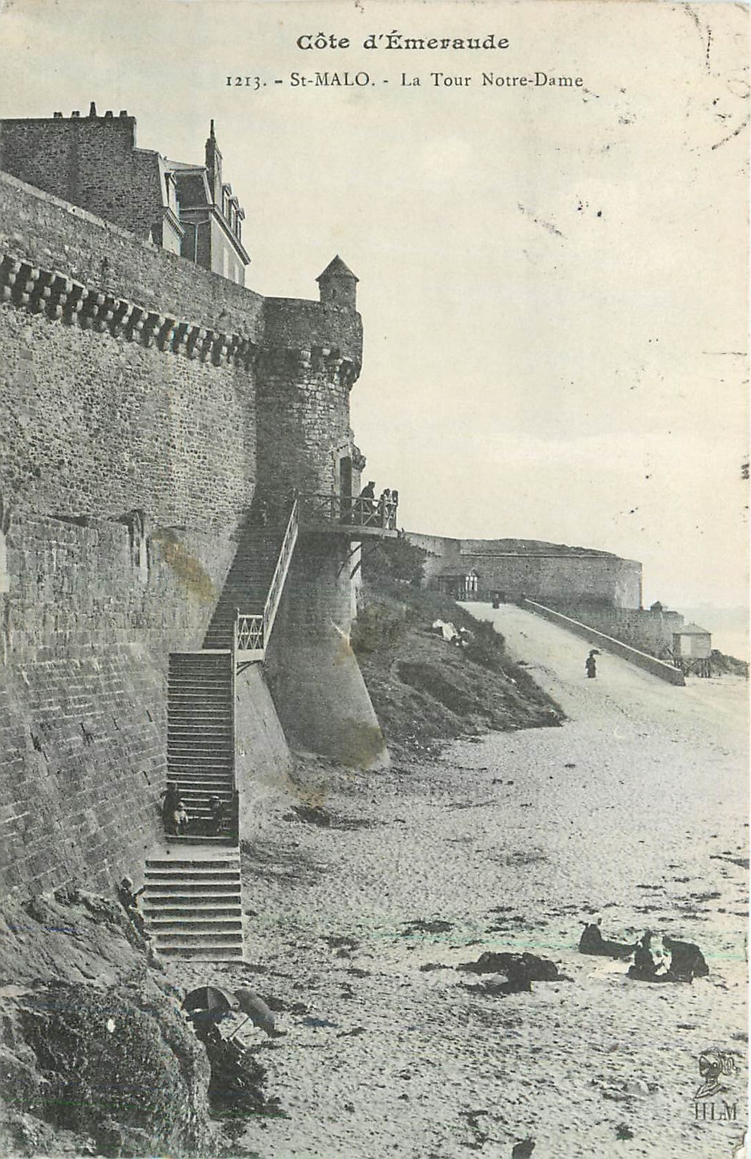 St-Malo - La Tour Notre-Dame à la Côte d'Émeraude — H. Le Maillot, éditeur, n° 58