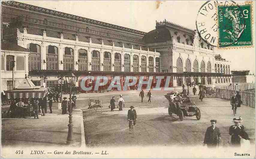 CPA Lyon Gare des Brotteaux 