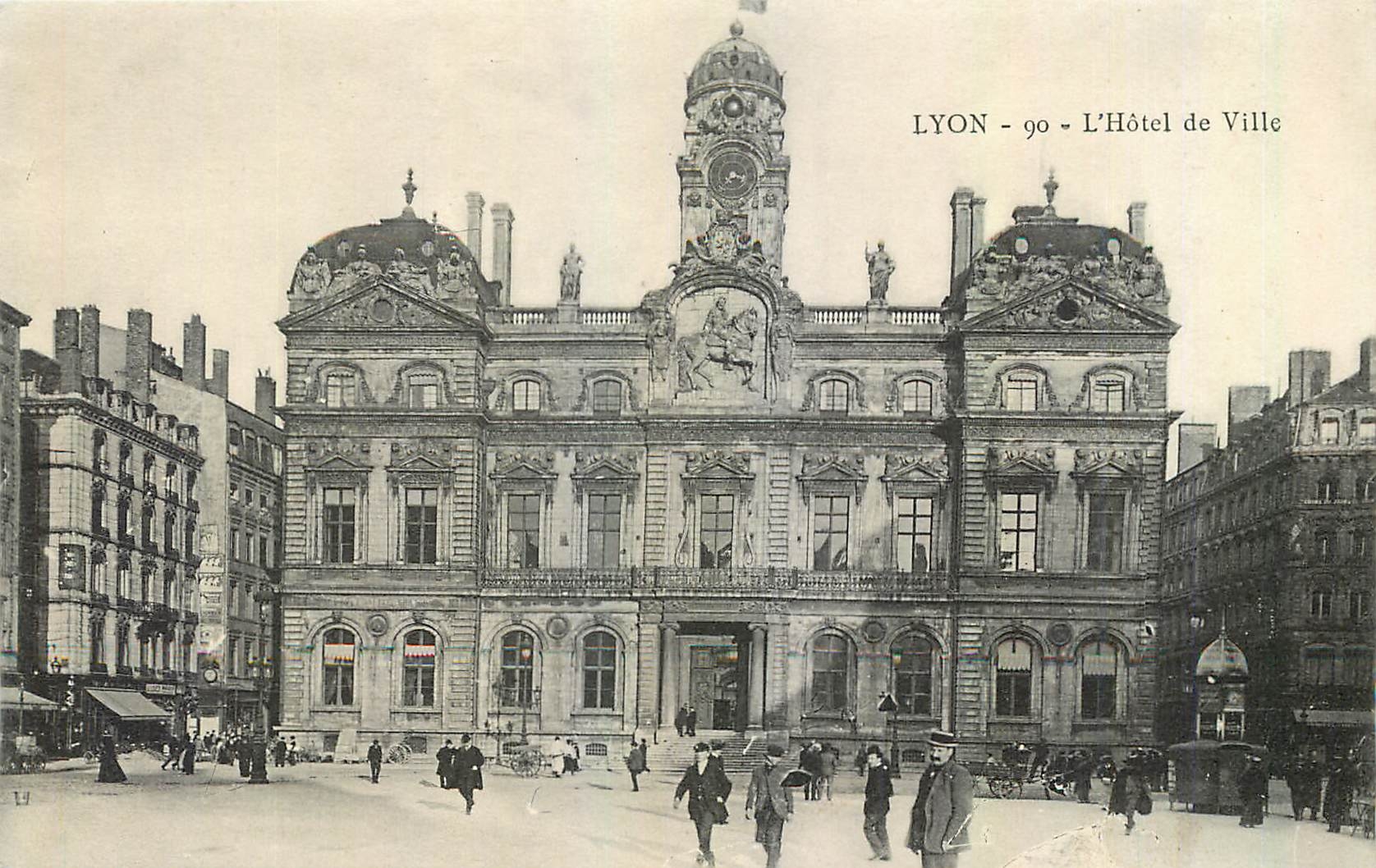 CPA Lyon L'Hotel de Ville 