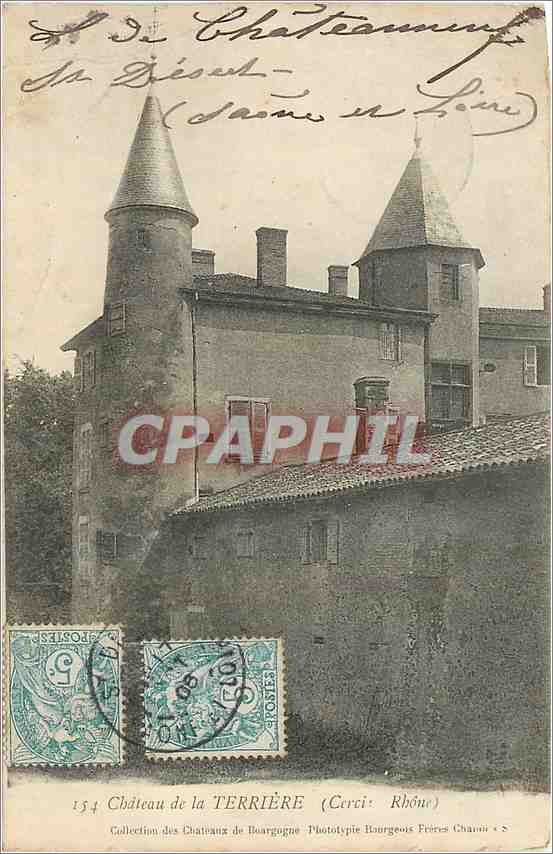 CPA Chateau de la Terriere 