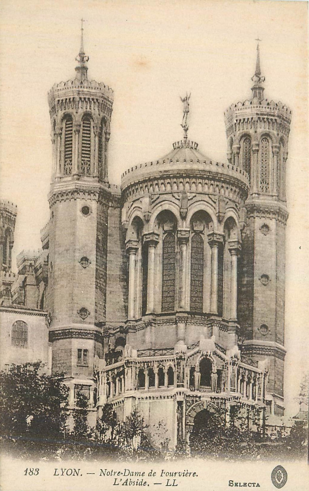 CPA Lyon Notre Dame de Fourviere L'Abside 