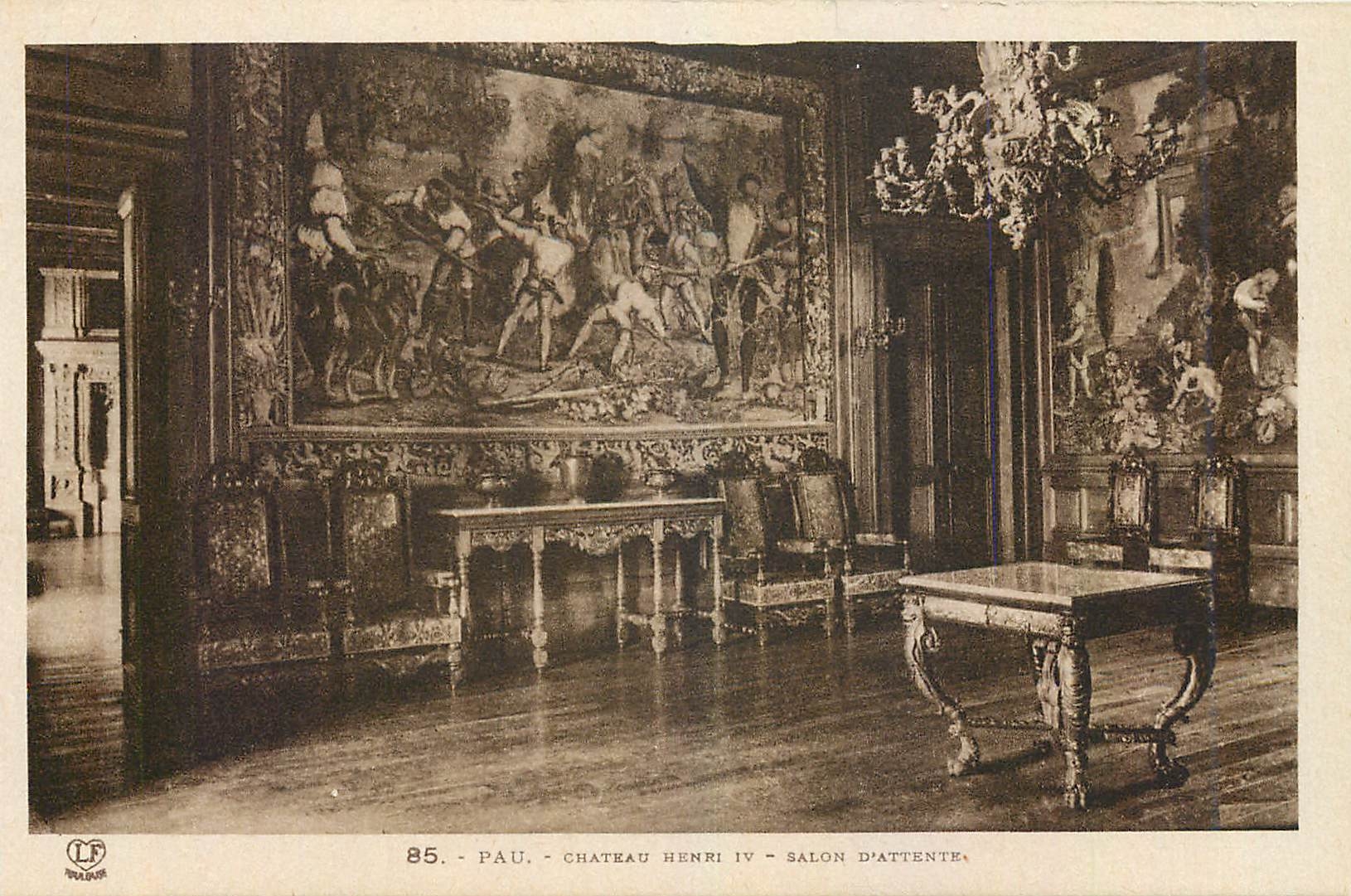 Pau - Château Henri IV - Salon d'attente — Labouche Frères, Toulouse, n°85