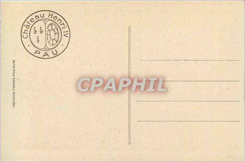 Pau - Château Henri IV - Chambre du Souvenir dite 'Henri d'Albret' — Reverso