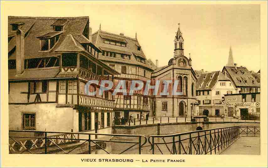 CPA Vieux Strasbourg La Petite France 