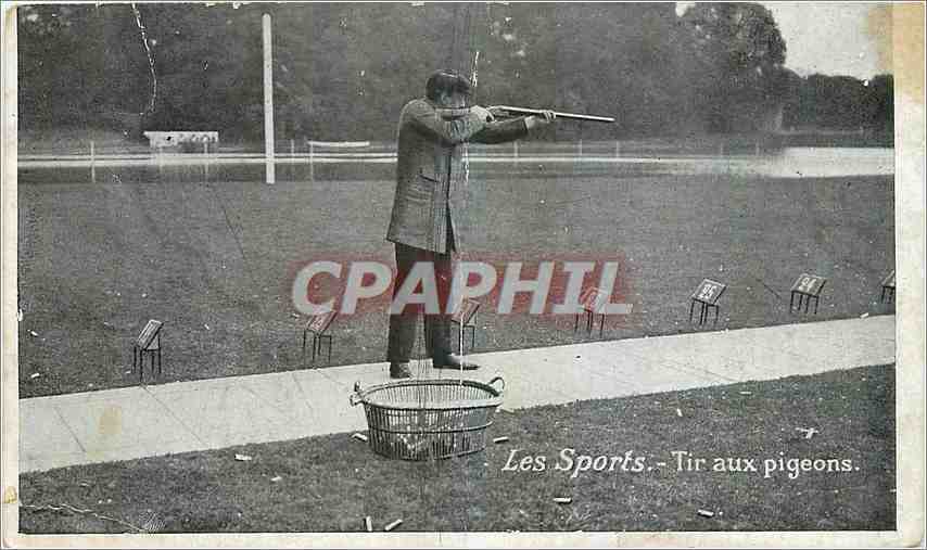 CPA Les Sports Tir aux pigeons 