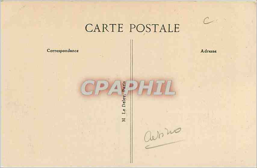 CPA Le Havre Le Casino vu de la Plage  — Rückseite