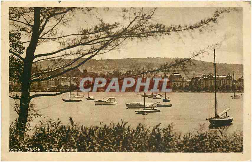 CPA Zurich Am Alpentadt 