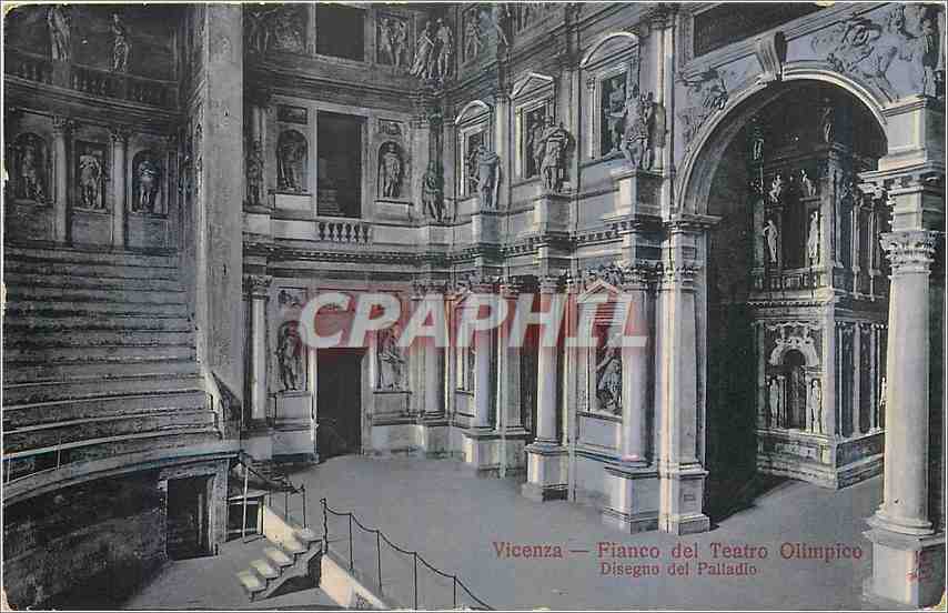 CPA Vicenza Fianco del Teatro Olimpico 