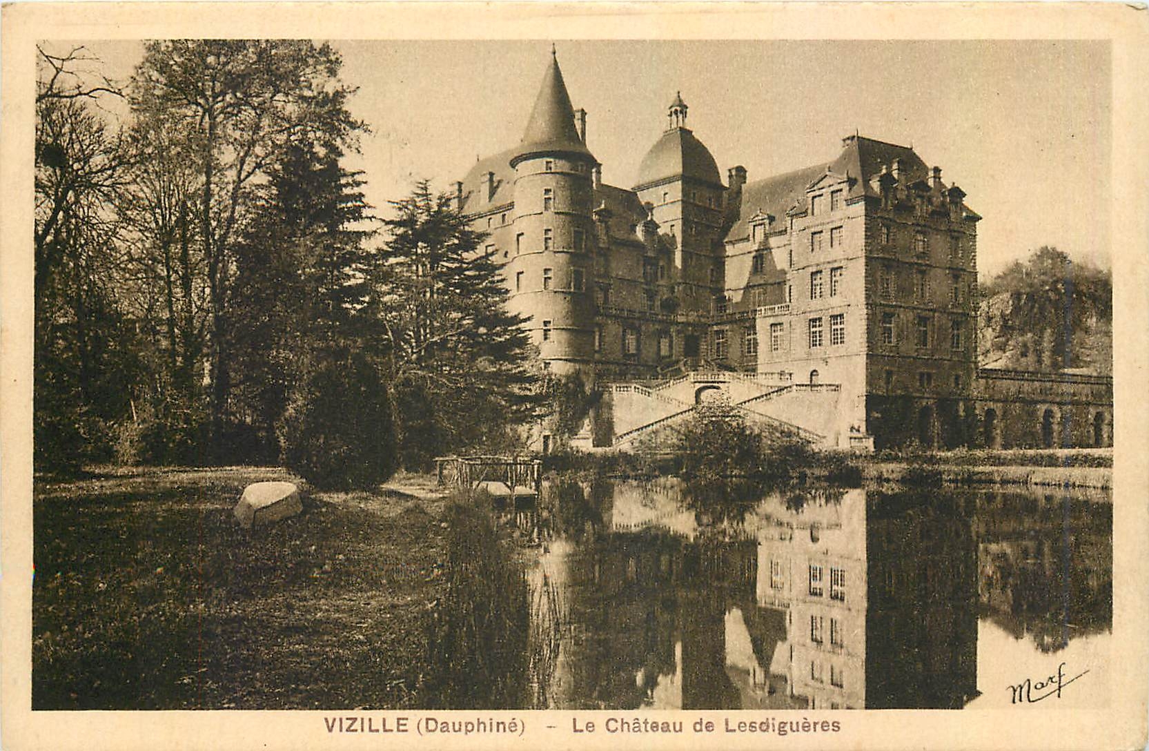 Vizille (Dauphiné) — Le Château de Lesdiguières — éditeur Morf