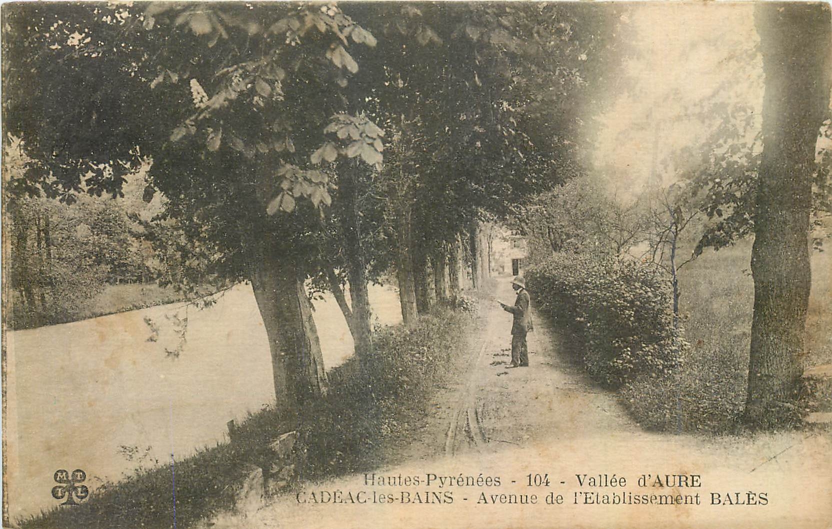 Cadeac-les-Bains - Avenue de l'Établissement Balès — Vallée d'Aure