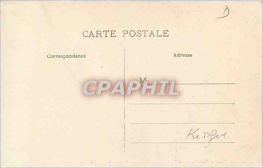 CPA Brive La Guierle  — Back