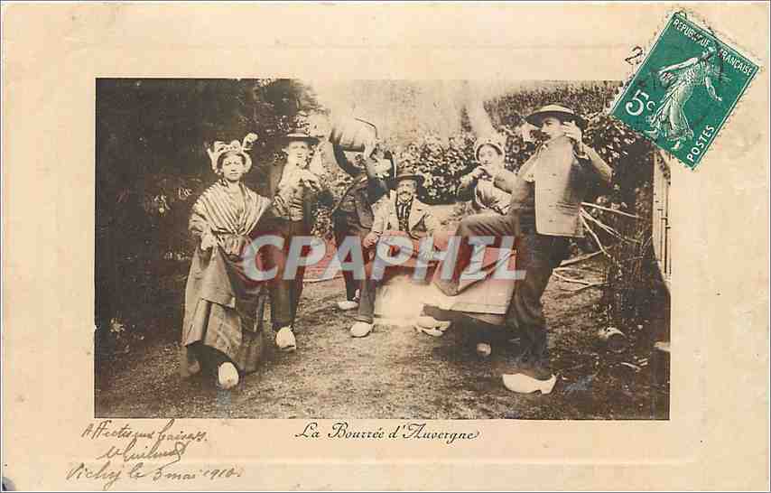 La Bouverée d'Auvergne — Affection Guinard, Vichy, 1910