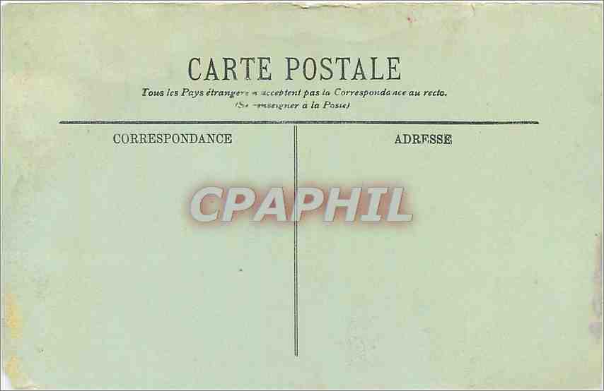 CPA Scenes et Types Landais Un Resinier  — Rückseite