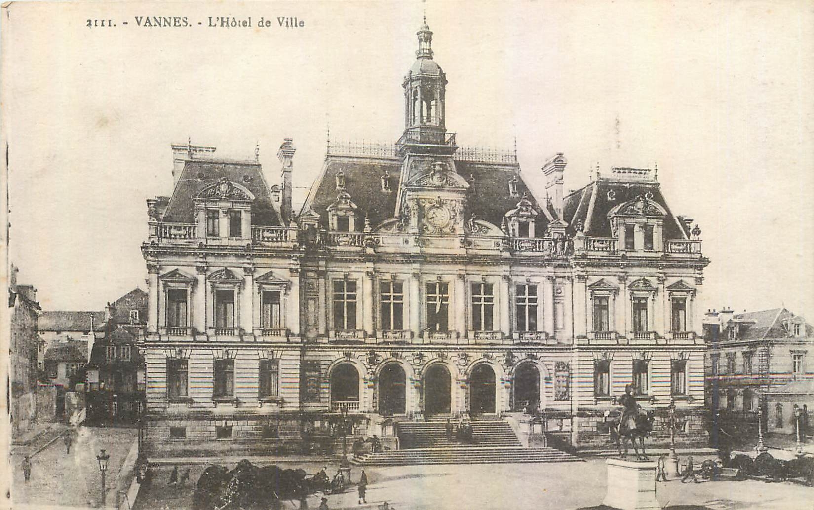 CPA Vannes L'Hotel de Ville 