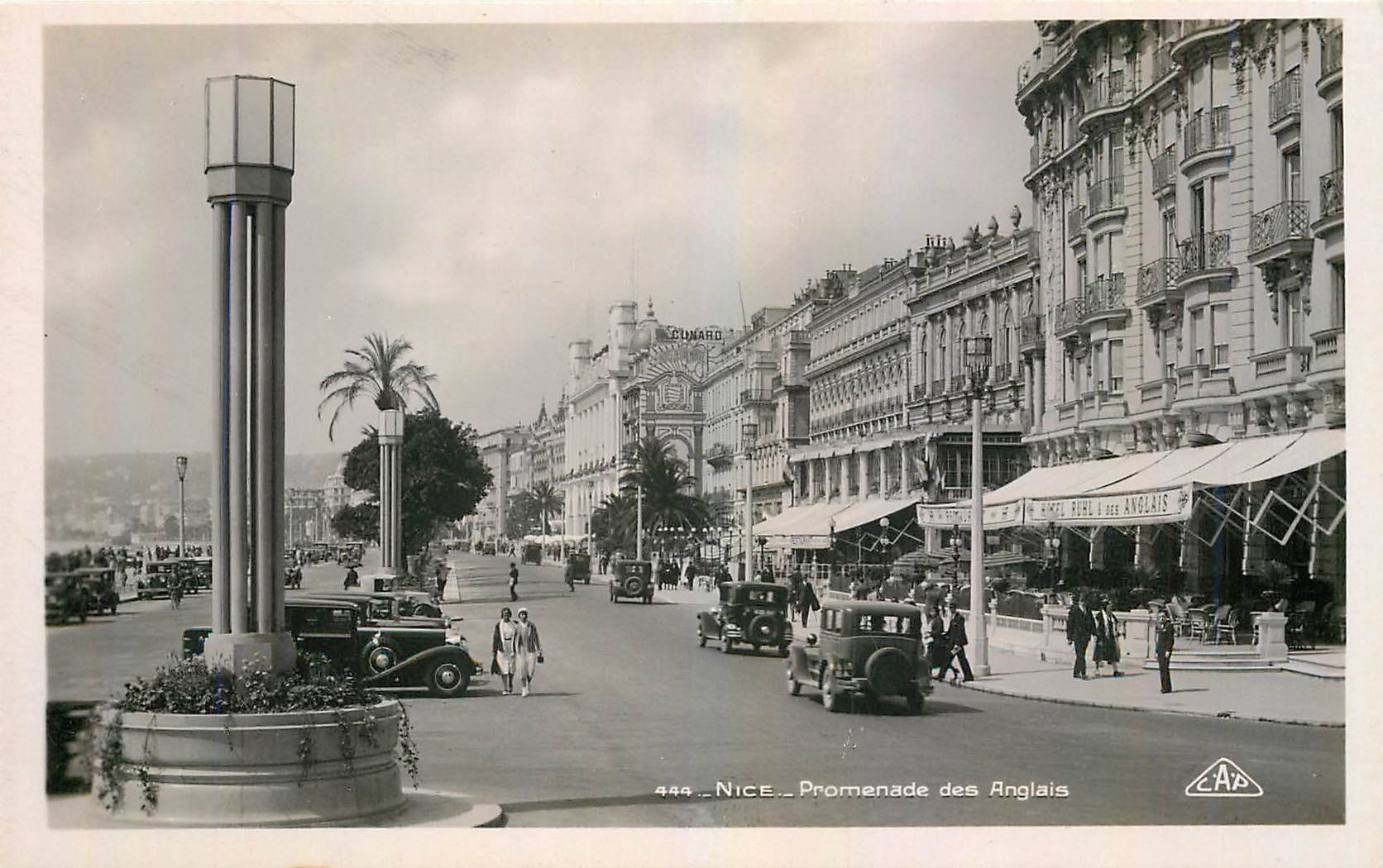 CPA Nice Promenade des Anglais 