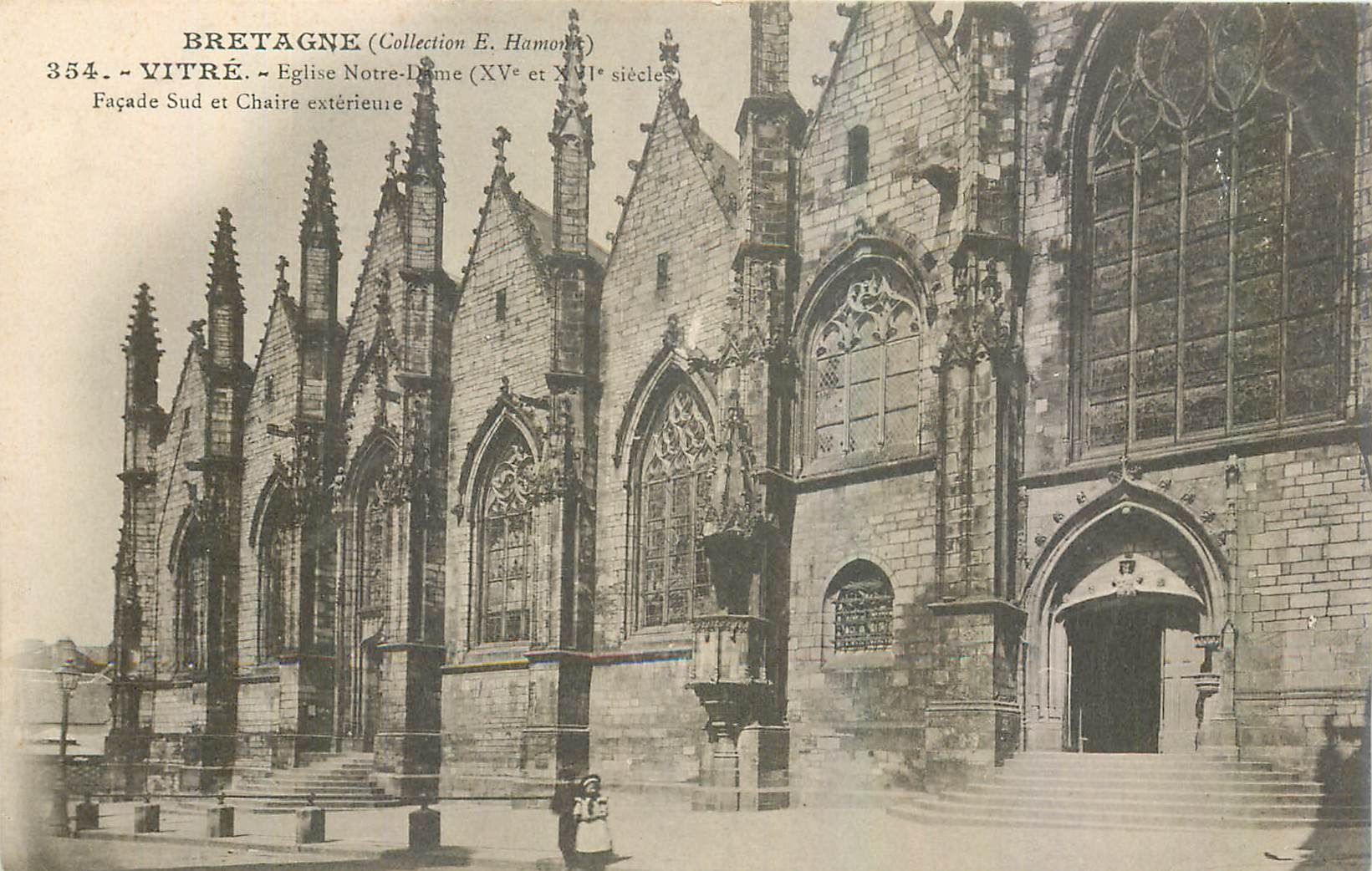 Vitré — Église Notre-Dame (XVe et XVIe siècle) — Collection E. Hamon, n° 354