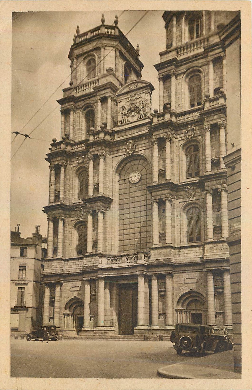 Église Saint-Pierre de Rennes — vue de la façade — Édition La Grands-Plumes - RENNES