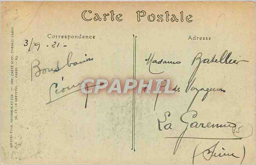 Le Tombeau de Chateaubriand au Grand Bey — Saint-Malo — JND Hot, n°12 — Rückseite