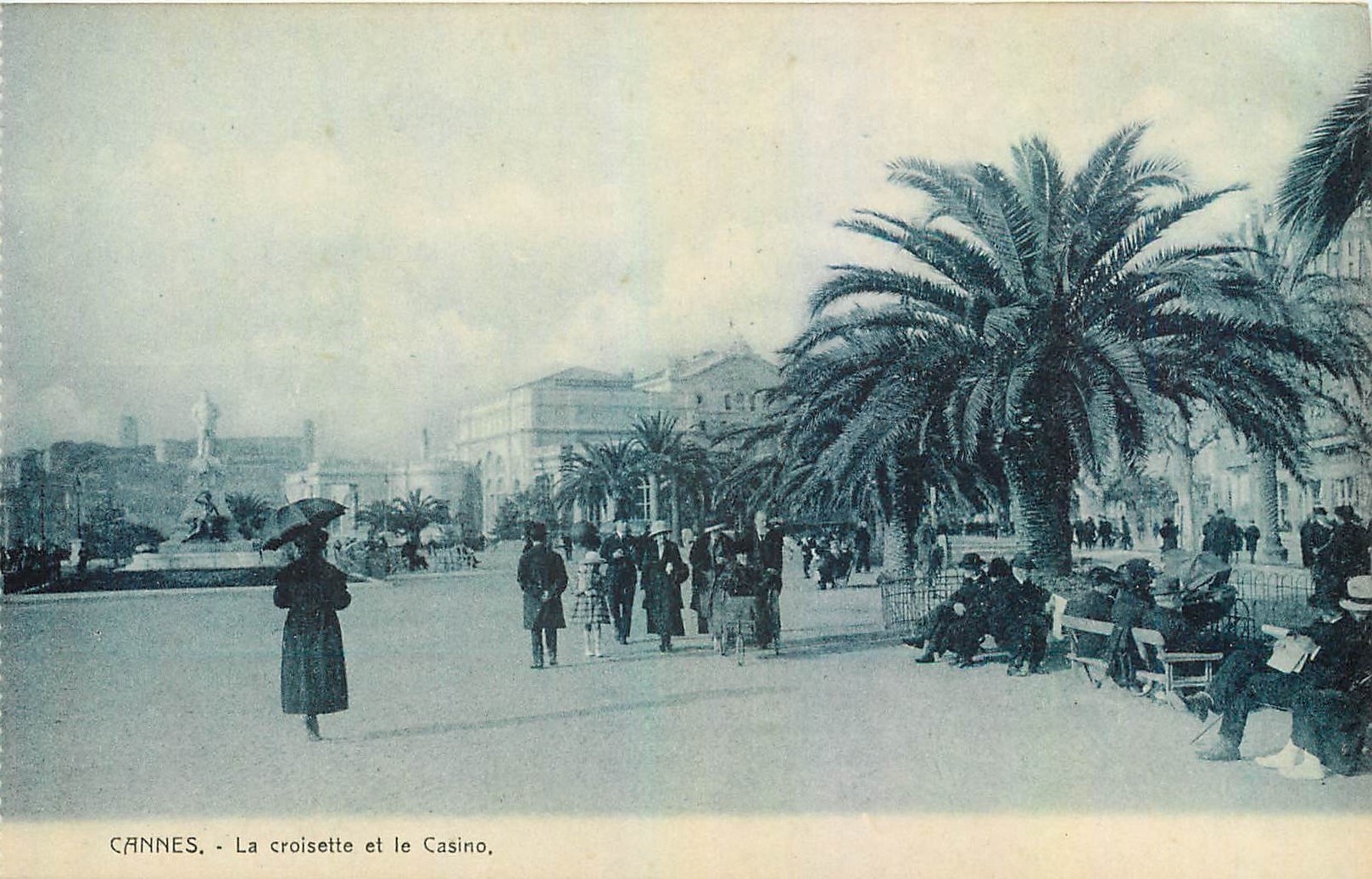 CPA Cannes La croisette et le Casino 